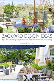 Get your backyard or garden in tip top shape for the summer months with these gorgeous ideas for outdoor patios. Large Backyard Design Ideas Maison De Pax
