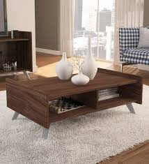 Hiroshi Coffee Table In Brown Colour
