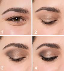how to apply makeup for downturned eyes