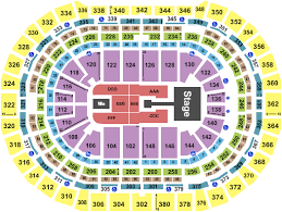 pepsi center concert tickets seating