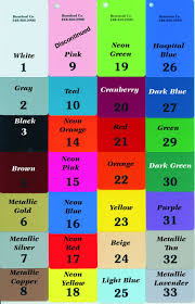 Color Card Chart Beresford Company