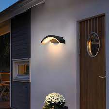 Indoor Led Wall Light Porch Curve Lamp
