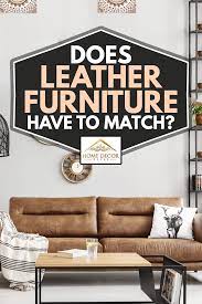 does leather furniture have to match