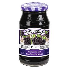 smucker s jam pure blackberry