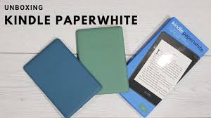 unboxing kindle paperwhite sage