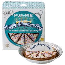 Sugar free dog cakes for dogs and hand painted sneakers of your dog for you. The Lazy Dog Cookie Co Pup Pie Trade Happy Adoption Day Dog Treat Dog Biscuits Bakery Petsmart