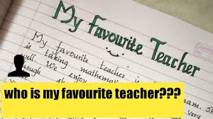 I'm (пишешь сколько тебе лет) years old. My Favourite Teacher Essay On My Favourite Teacher For Students