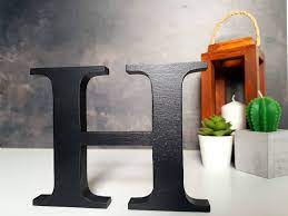 free standing wooden letters custom