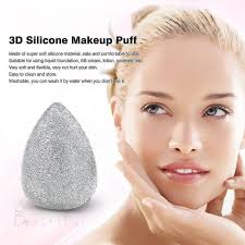 silicone makeup power foundation puff