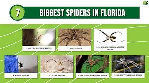 the 7 biggest spiders in florida a z