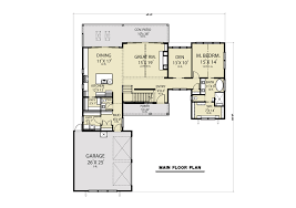 Modern Craftsman Style House Plan 8748