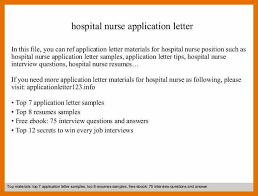 Nurse Leader Cover Letter Example