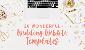 20 Wedding Website Templates That Are Ready For The Big Day