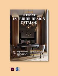 free interior catalog template