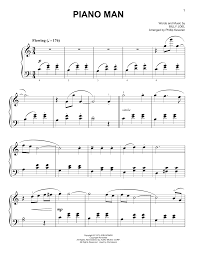 Piano man is one of billy joel's most famous works. Billy Joel Piano Man Classical Version Arr Phillip Keveren Sheet Music Pdf Notes Chords Pop Score Easy Piano Download Printable Sku 170463