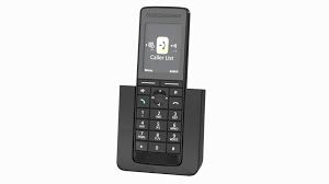 3d single cordless dect home phone with
