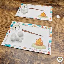 Have the little campers make some animal track stamps to use during art. Preschool Camping Lesson Planning Ideas