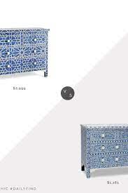 + more sizes & finishes. Daily Find Rh Baby And Child Amira Mosaic Inlay Dresser Copycatchic