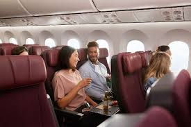 flying with qantas