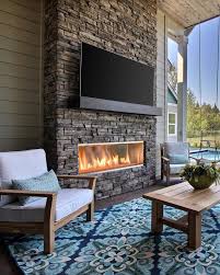 Outdoor Gas Fireplace Patio Fireplace