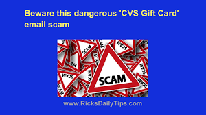 cvs gift card email scam