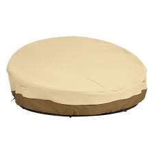 Water Resistant Round Patio Daybed Cover