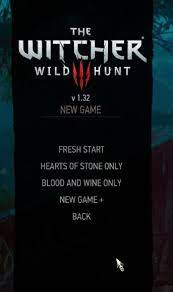 Now after selecting new game, the new game+ menu selection will be available. Can T Start The New Game Plus V 1 32 Forums Cd Projekt Red