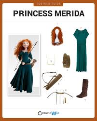 dress like princess merida costume