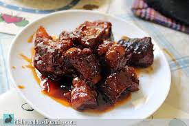 sweet and sour short ribs dishes