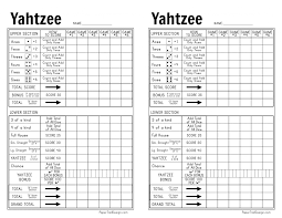 Inside the standard game of yahtzee, players are provided a uncomplicated. Free Printable Yahtzee Score Card Paper Trail Design In 2021 Yahtzee Score Card Yahtzee Yahtzee Score Sheets