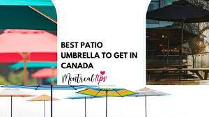Best Patio Umbrella To Get In Canada