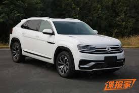 Volkswagen plans an extensive model offensive in china. Chinese Teramont Coupe Atlas Cross Sport Leaked By The Chinese