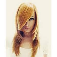 Mid length bob with undercut: 100 Long Layered Hairstyles With Bangs For A Feminine Look Hairstyle Secrets