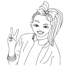 Jojo siwa is an american celebrity, dancer, singer, actress, tiktok girl. Happy Jojo Siwa Peace Freedom Coloring Pages Jojo Siwa Coloring Pages Coloring Pages For Kids And Adults