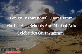 Curating inspiring quotes and infographics to help improve people's lives read full profile. Top 50 Inspirational Quotes From Martial Arts Schools And Martial Arts Celebrities On Instagram Martial Arts Marketing For Martial Arts Business Martial Arts Media