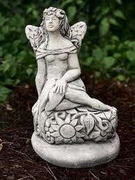 Sitting Goddess Statue Fairy Garden