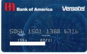 We did not find results for: Bank Card Bank Of America Versatel Bank Of America United States Of America Col Us Gm 0041 01