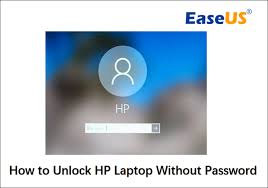 to unlock hp laptop without pword