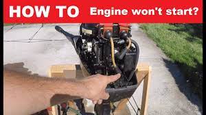 Boat Engine won't start - Troubleshooting - YouTube