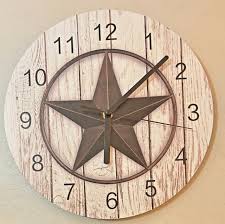 Country Western Decorative Clocks For