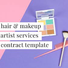 hair and makeup artist services