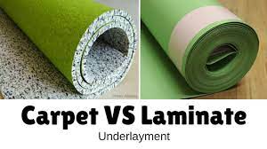 If the vinyl has a backing layer or pad already attached, 95% of the time, they will not suggest anything at all, aside from a vapor barrier. Can I Install Laminate Flooring Over Carpet Underlayment