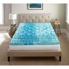gel memory foam queen mattress topper