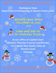Join Dahp For A Holiday Open House December 16 Washington