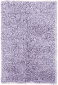 flokatirug purple solid color rug