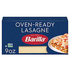 oven ready pasta lasagne