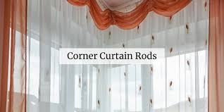 corner curtain rods