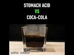 Image result for The acids in Coke do not make it dangerous to drink (your own stomach acids are much stronger).