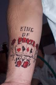 Playing cards are often used in tattoo designs, either to represent a love of gambling or to illustrate a greater significance. The 10 Worst Gambling Tattoos You Ll Ever See Casino Org Blog