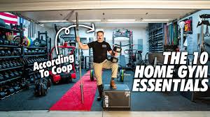 home gym essentials according to coop